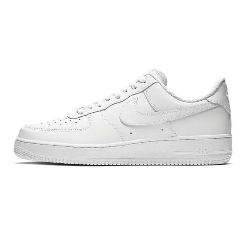 [Custom American graffiti men's style in gray and black]  Air Force 1 Skateboarding Shoes Men