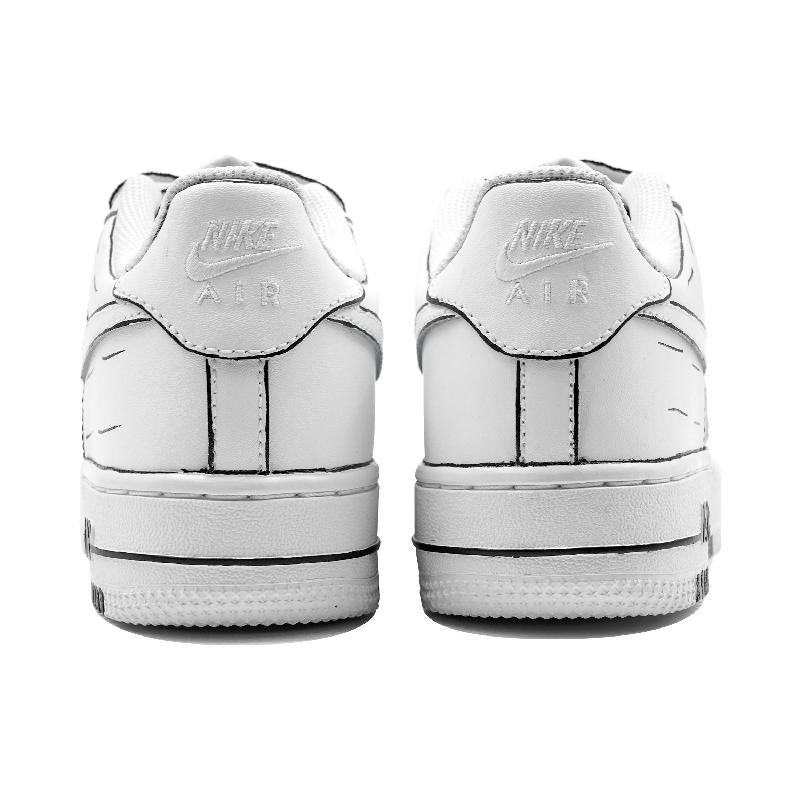[Custom 2D comics]  Air Force 1 Skateboarding Shoes Unisex
