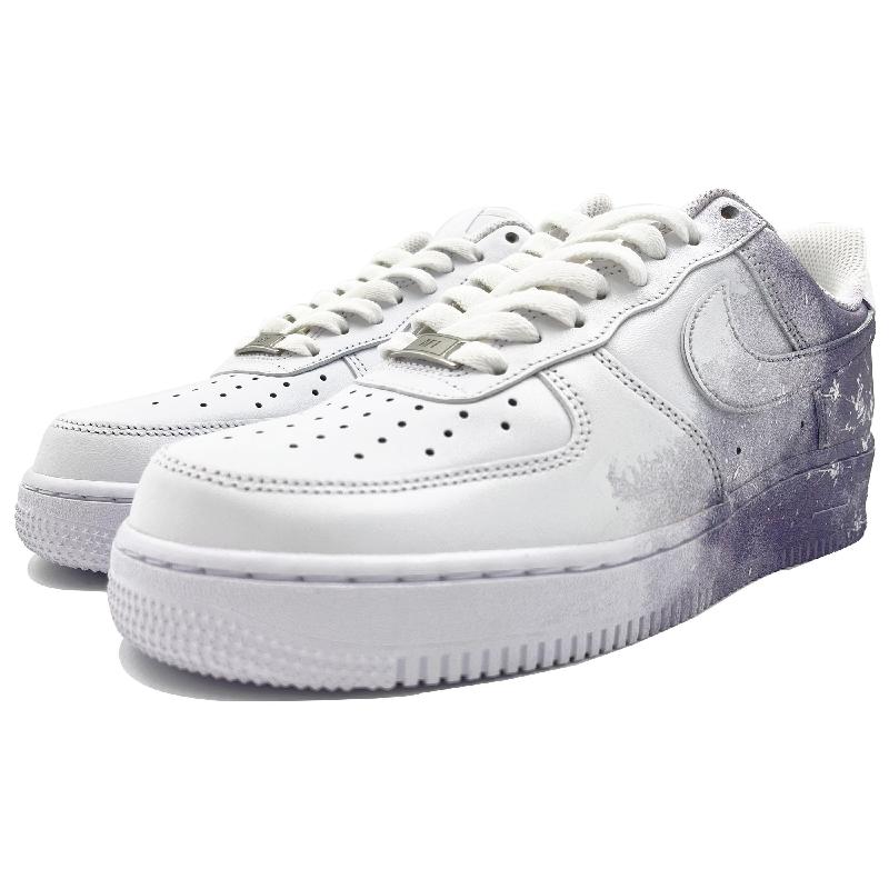 [Custom Winter plum]  Air Force 1 Skateboarding Shoes Unisex