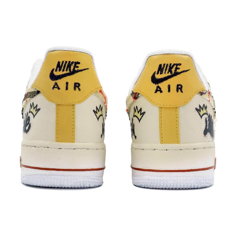 [Custom The cool smoke is like ink]  Air Force 1 Skateboarding Shoes Unisex