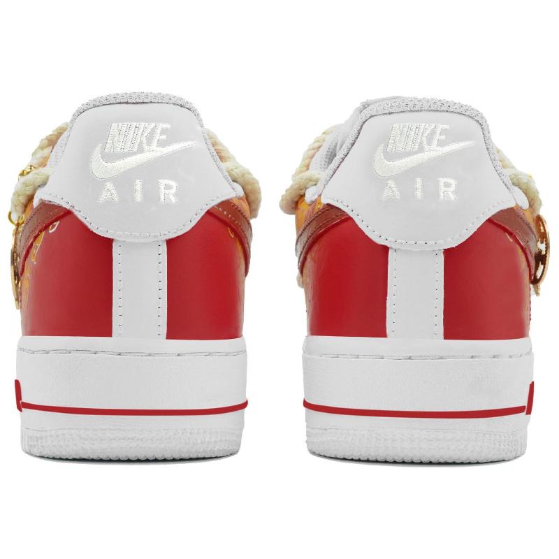 [Custom The dragon raises its head and the clouds rise]  Air Force 1 Skateboarding Shoes Unisex