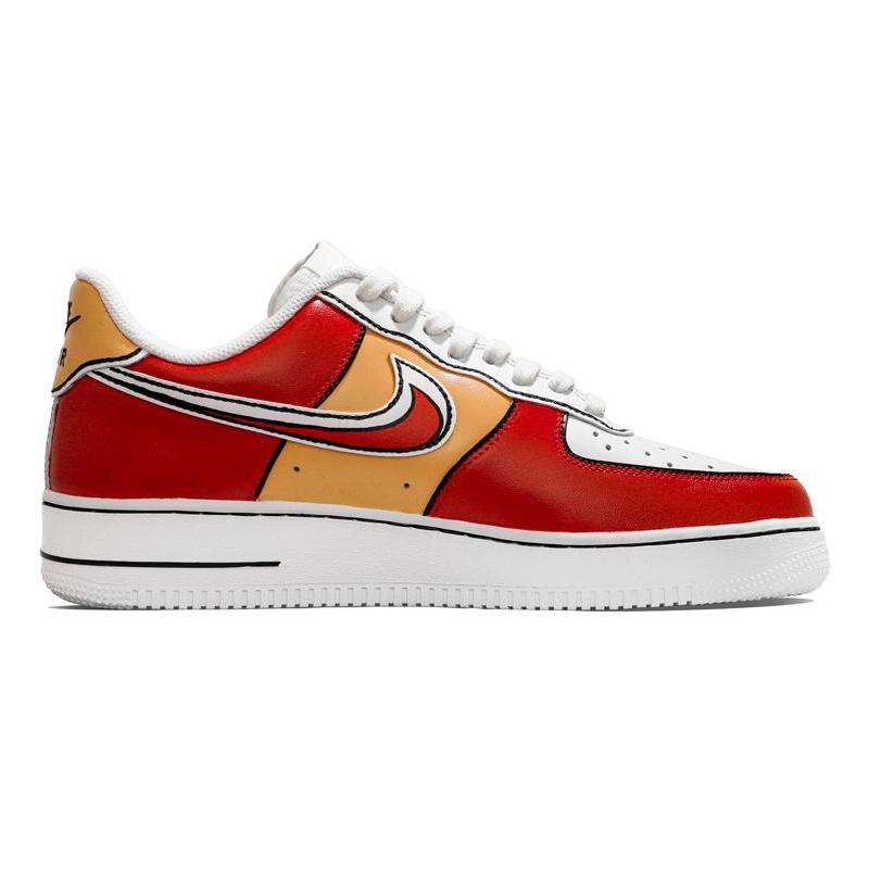 [Custom Iron Man Armor]  Air Force 1 Skateboarding Shoes Men