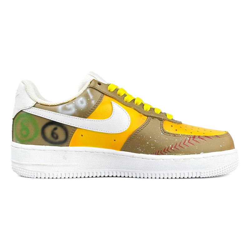 [Custom Billiards]  Air Force 1 Skateboarding Shoes Men
