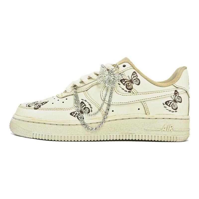 [Custom Men's Butterfly]  Air Force 1 Skateboarding Shoes Men