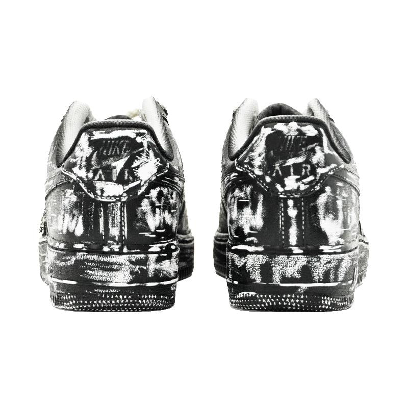 [Custom Silent film]  Air Force 1 Skateboarding Shoes Men Low-top White