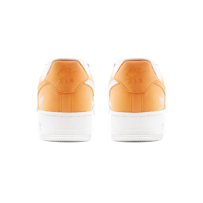 [Custom Love Notes Blue and orange]  Air Force 1 Skateboarding Shoes Men