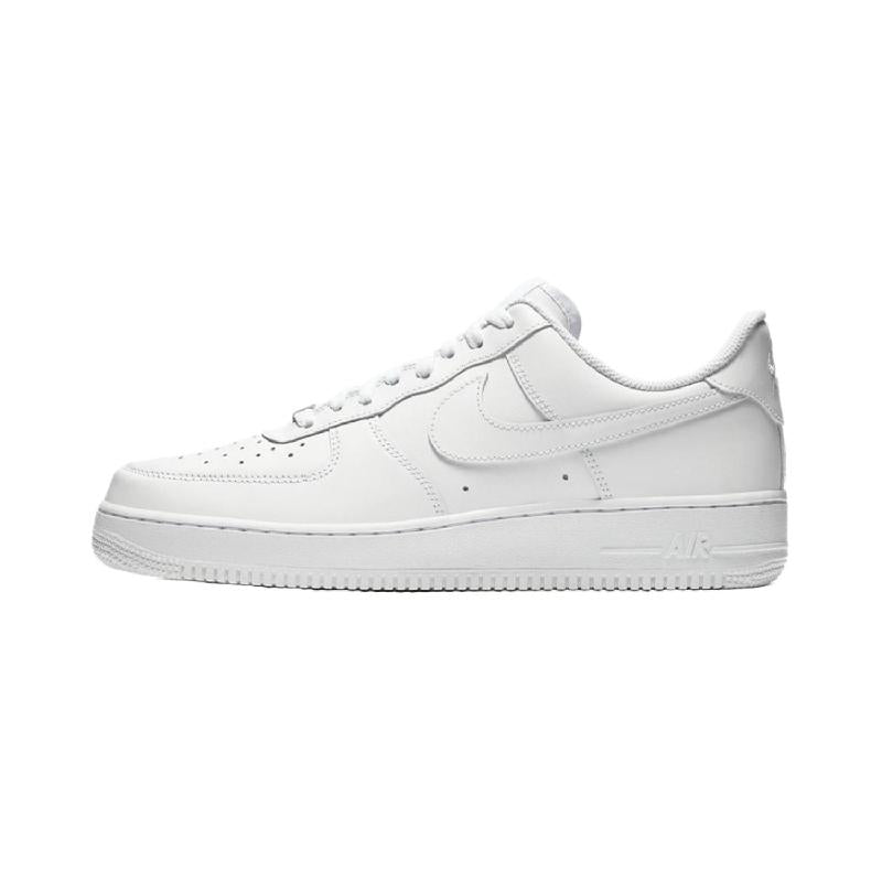 [Custom Snake Garden]  Air Force 1 Skateboarding Shoes Men Mid-top White/red