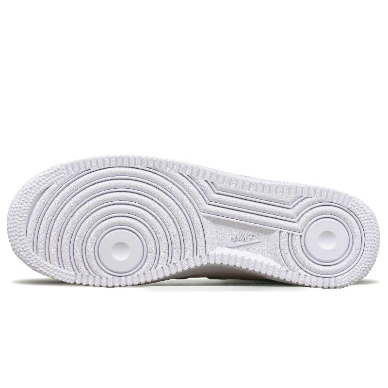 [Custom Men's fluid flamboyant red and brown]  Air Force 1 Skateboarding Shoes Men Low-top Rouge Campeche/Brun