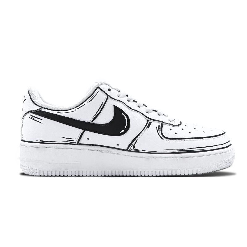 [Custom Tai Chi Animation]  Air Force 1 Skateboarding Shoes Men