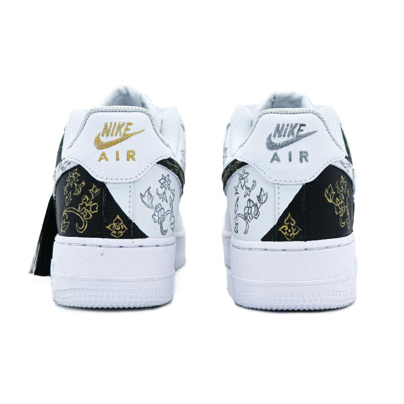 [Custom Taiji Yin and Yang]  Air Force 1 Skateboarding Shoes Men