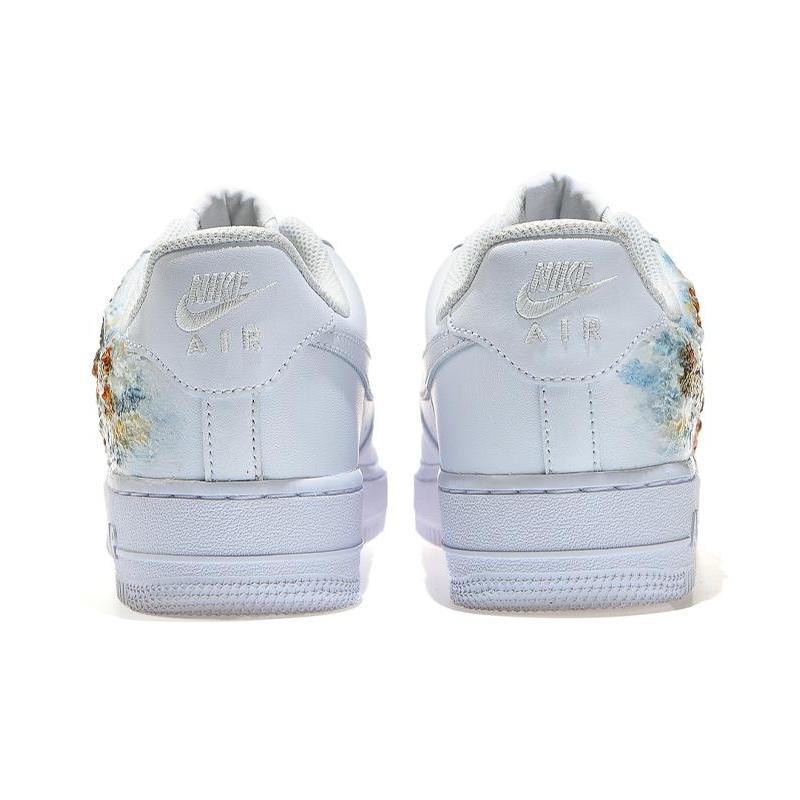 [Custom The men's golden dragon bestows blessings]  Air Force 1 Skateboarding Shoes Men