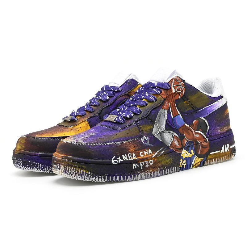 [Custom Kobe]  Air Force 1 Low Men Skateboarding Shoes  Superstar