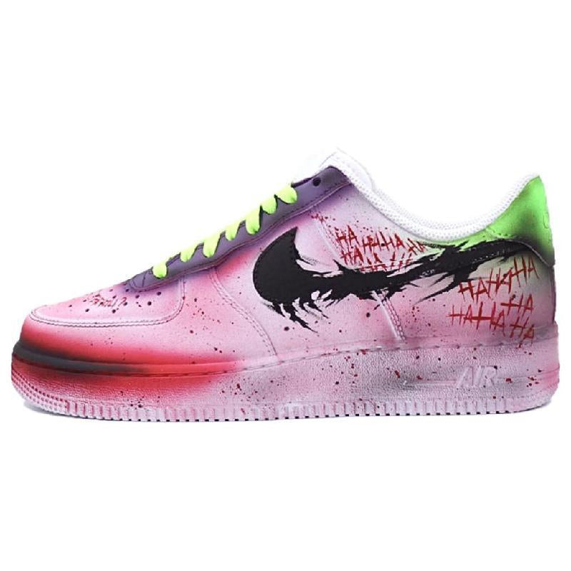 [Custom Gotham Joker XSC]  Air Force 1 Skateboarding Shoes Men