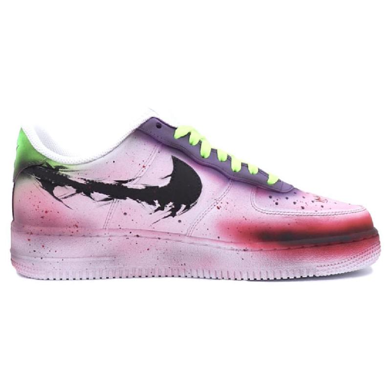 [Custom Gotham Joker XSC]  Air Force 1 Skateboarding Shoes Men