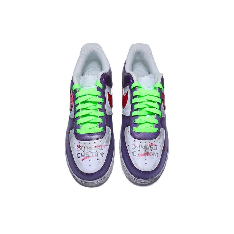 [Custom Clown graffiti]  Air Force 1 Skateboarding Shoes Men