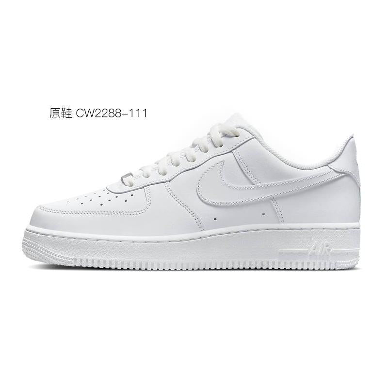 [Custom Ink splashing and aging Vibe style graffiti]  Air Force 1 Skateboarding Shoes Men