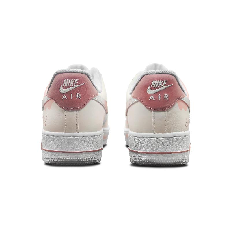 [Custom Half sugar and slightly sweet]  Air Force 1 Skateboard Shoes Unisex Low-Top Brown
