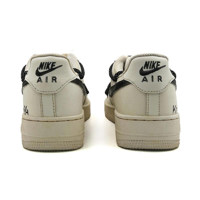 [Custom A cup of coffee]  Air Force 1 Skateboarding Shoes Unisex Low-top Coffee