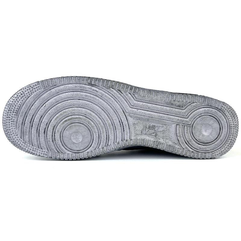 [Custom Gothic aged grey]  Air Force 1 Skateboarding Shoes Men