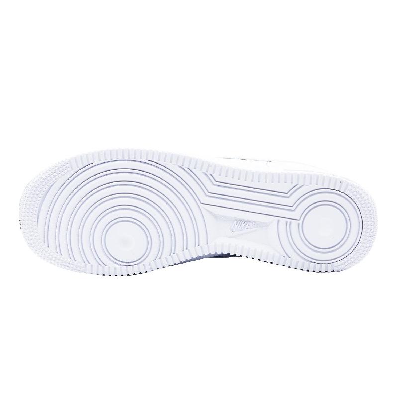 [Custom The colors are jumping, blue and yellow]  Air Force 1 Skateboarding Shoes Men Low-top White/Blue/Yellow