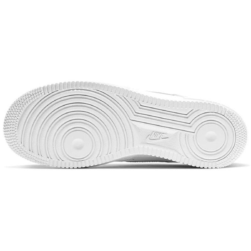 [Custom Crayon drawing 2.0 blue]  Air Force 1 Skateboarding Shoes Unisex Low-top White/black/cyan