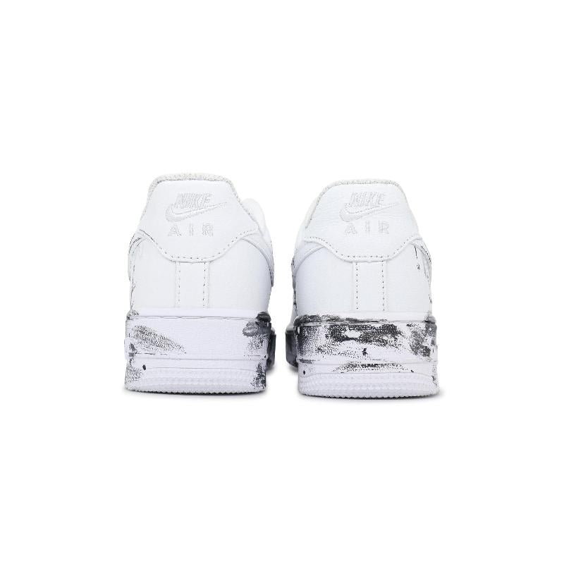 [Custom Mr. Pumpkin for men]  Air Force 1 Skateboard Shoes Men Low-Top Black/White/Orange