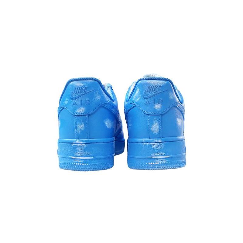 [Custom Blue sky and white clouds]  Air Force 1 Skateboarding Shoes Men