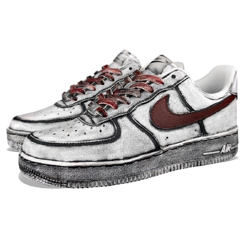 [Custom Men's AF1 Industrial Age] Male  Air Force 1 Low Skate shoes