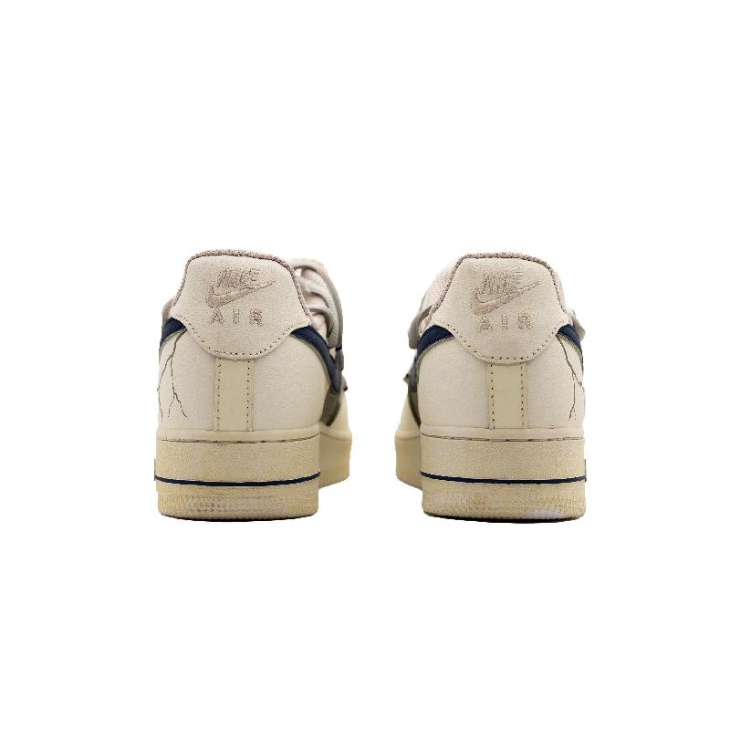 [Custom Men's style: Great Rift Valley]  Air Force 1 Skateboarding Shoes Men Low-top Coffee