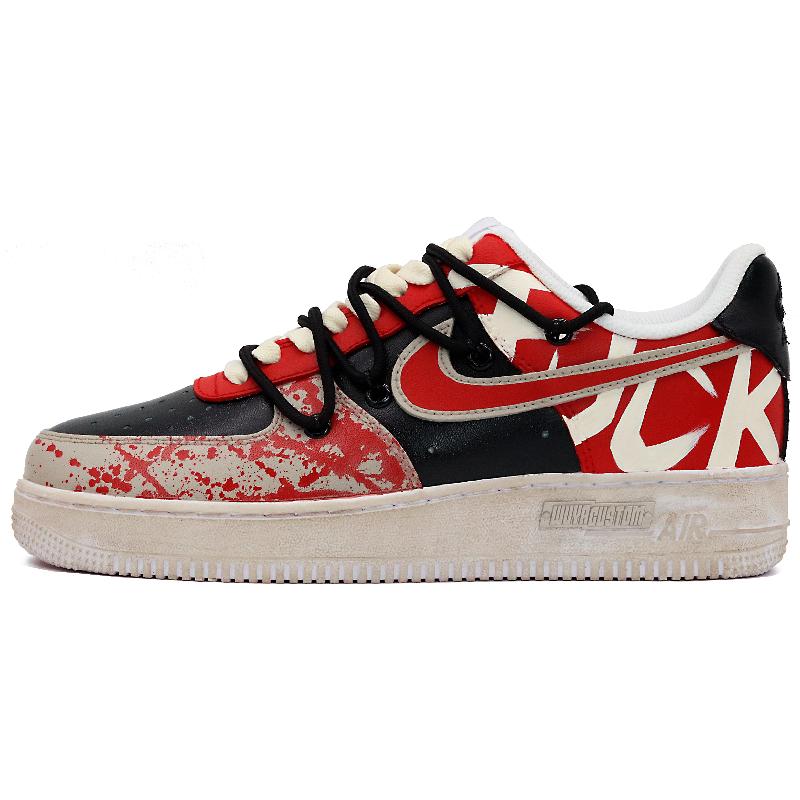 [Custom Violent Aesthetic]  Air Force 1 Skateboarding Shoes Men