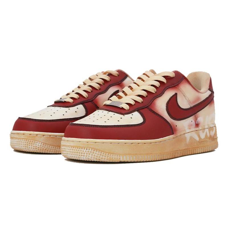 [Custom Rusty men's style]  Air Force 1 Skateboarding Shoes Men