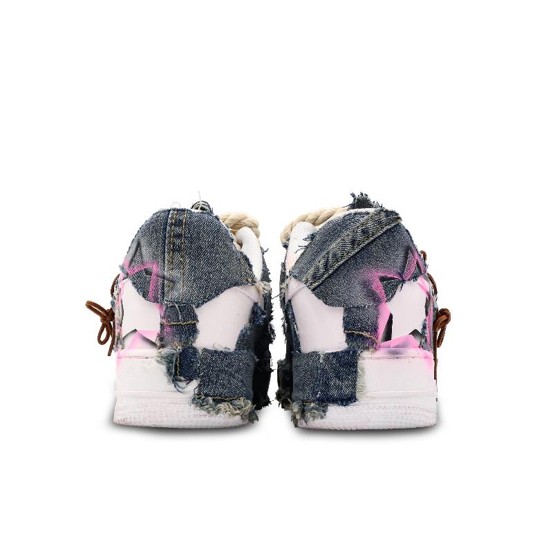 [Custom Men's Star Cowboy]  Air Force 1 Skateboarding Shoes Men