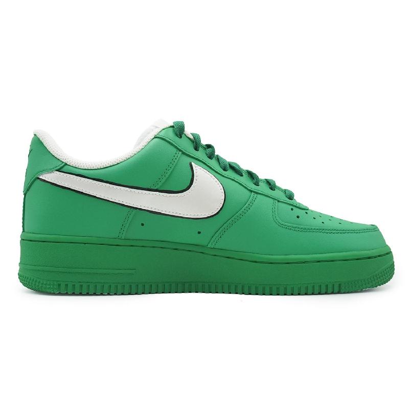 [Custom Pure charm jadeite for both men and women]  Air Force 1 Skateboard Shoes Unisex Low-Top Green/Gray