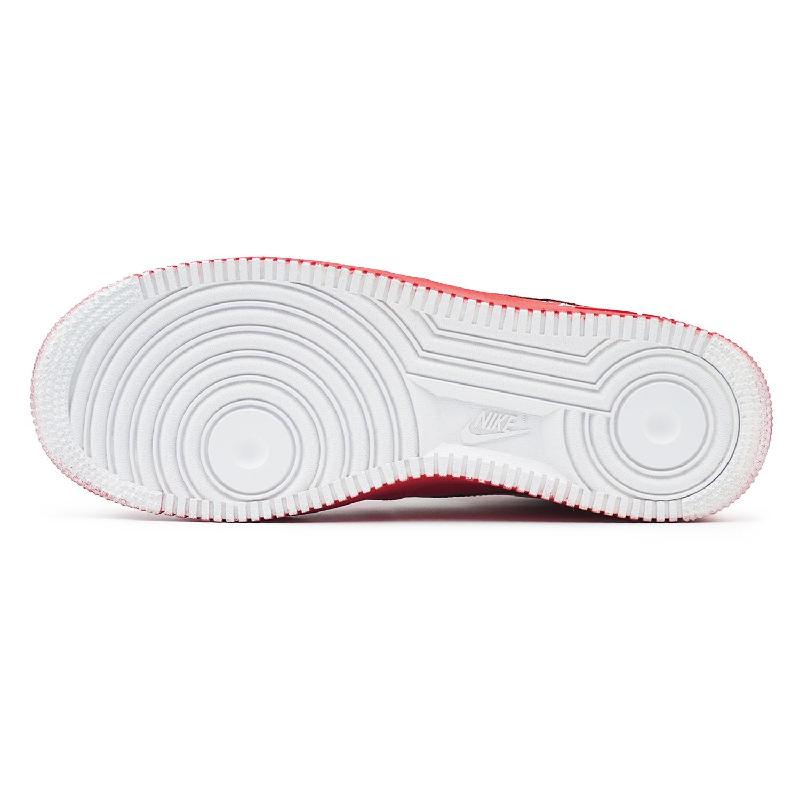 [Custom The pure and passionate charm of men and women]  Air Force 1 Skateboard Shoes Unisex Low-Top Red/White