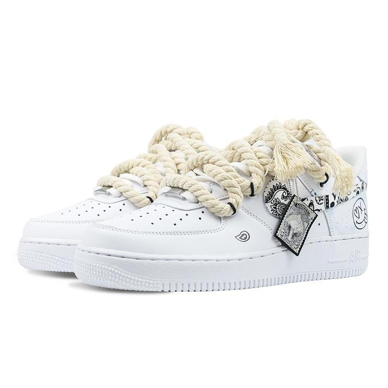 [Custom Wandering artist]  Air Force 1 Skateboarding Shoes Men