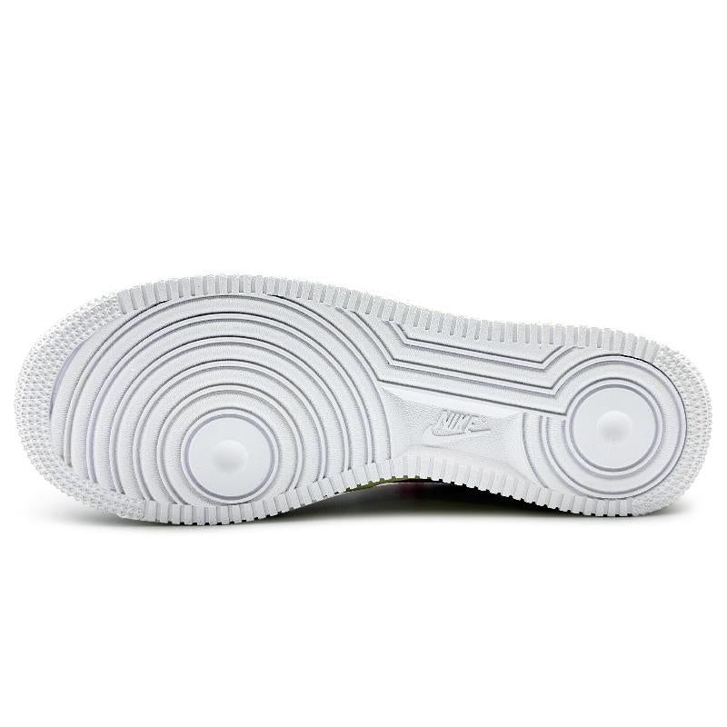 [Custom Zhaozhao's wish came true]  Air Force 1 Wear-Resistant Slip-Resistant Low-Top Skateboard Shoes Unisex Gray White