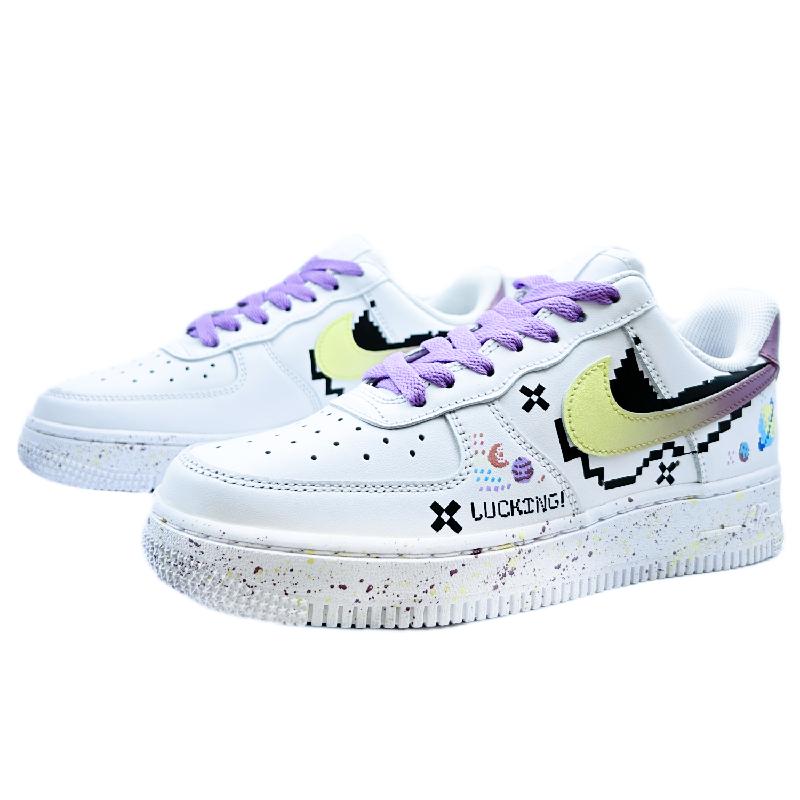 [Custom Men's electronic series]  Air Force 1 Skateboarding Shoes Men