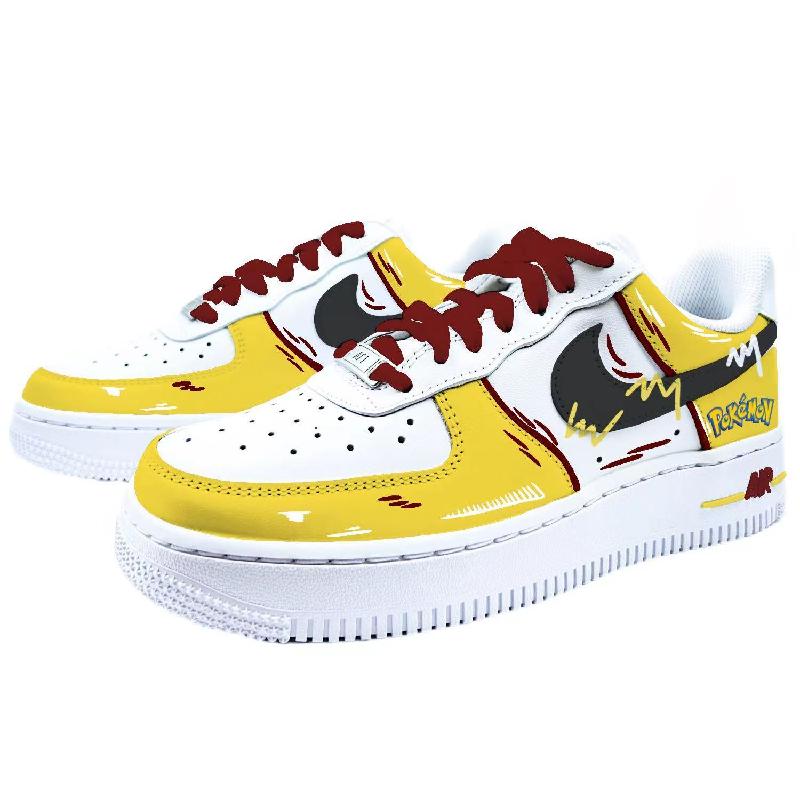 [Custom Men's Pokemon pickup truck]  Air Force 1 Skateboarding Shoes Men