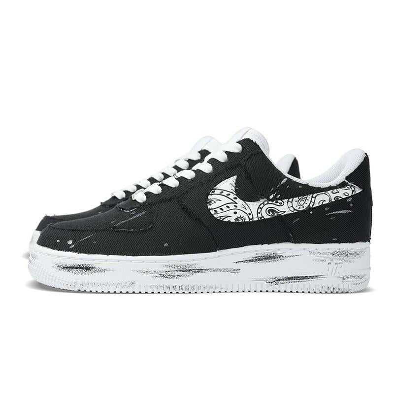 [Custom Low-top urban trajectories for both men and women]  Air Force 1 Skateboard Shoes Unisex Low-Top White