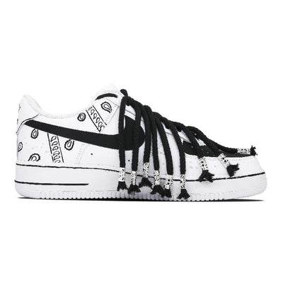 [Custom Men's dreadlocks]  Air Force 1 Skateboarding Shoes Men