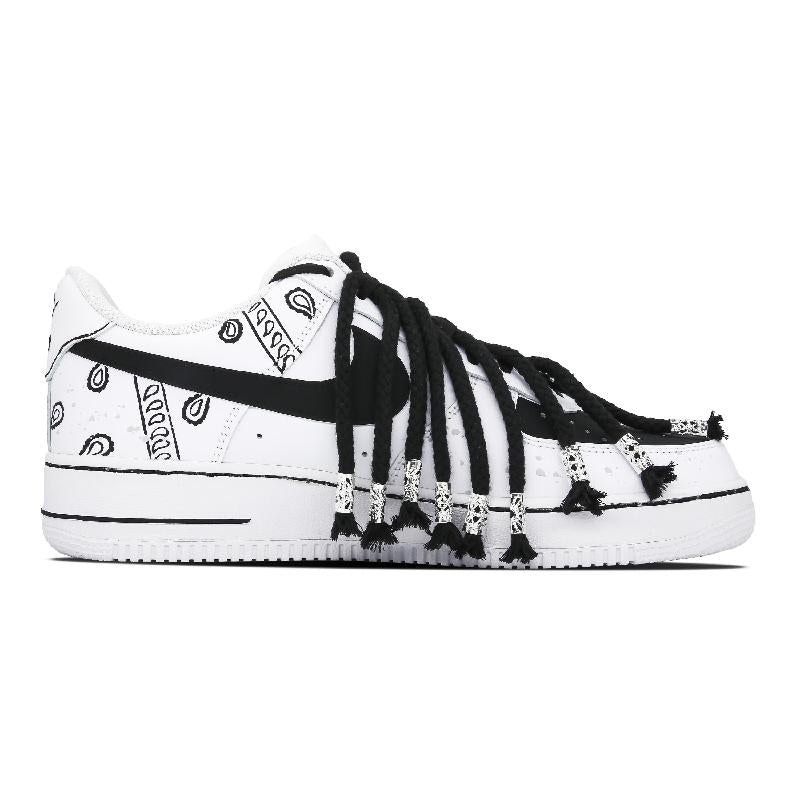 [Custom Men's dreadlocks]  Air Force 1 Skateboarding Shoes Men