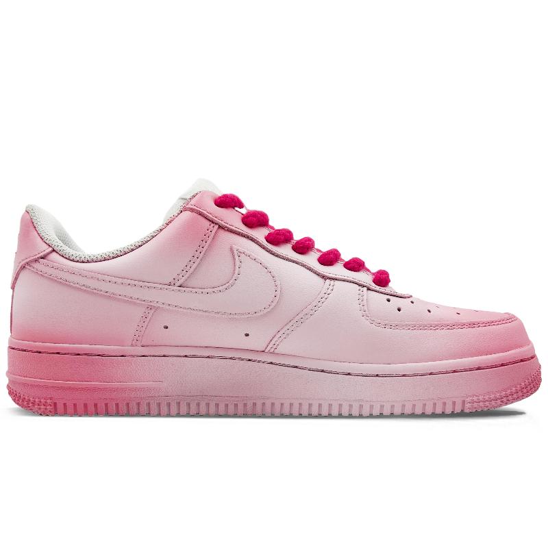 [Custom The auspicious snake brings good fortune]  Air Force 1 Skateboard Shoes Unisex Low-Top Pink