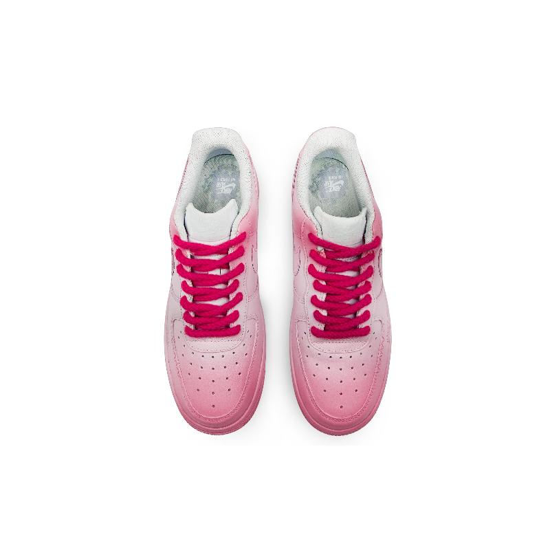 [Custom The auspicious snake brings good fortune]  Air Force 1 Skateboard Shoes Unisex Low-Top Pink