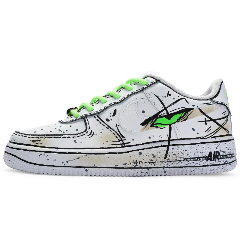 [Custom Men's Three Thousand Worlds]  Air Force 1 Skateboarding Shoes Men