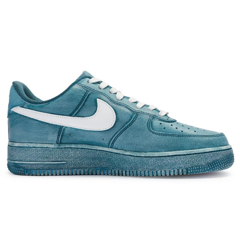 [Custom Men's Happy and healthy celadon blue]  Air Force 1 Skateboarding Shoes Men