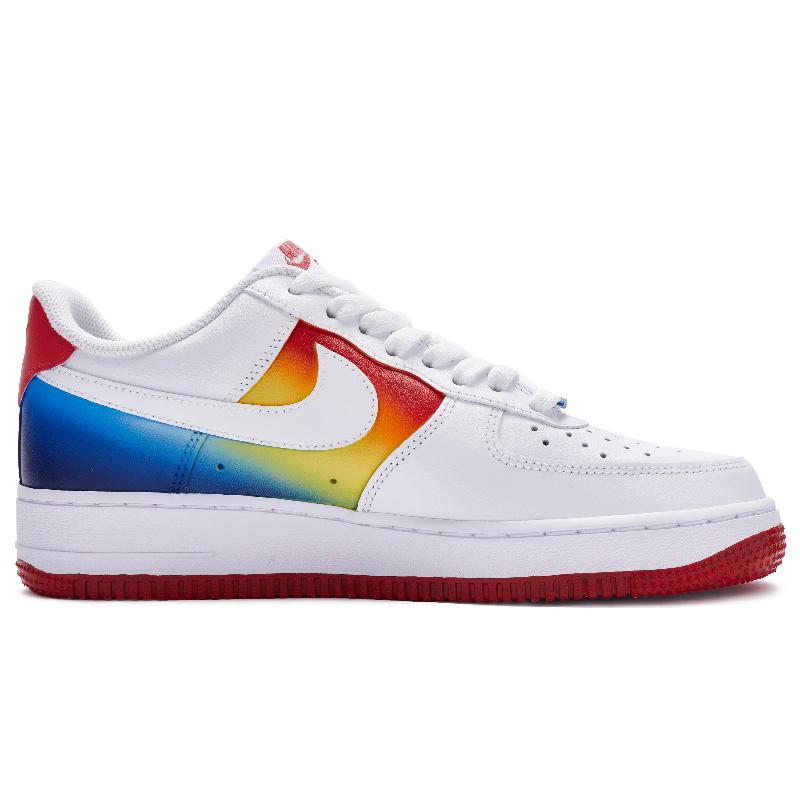 [Custom Men's style: Colorful Cloud Gate]  Air Force 1 Skateboarding Shoes Men