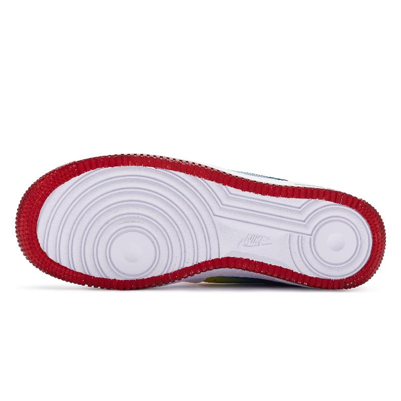 [Custom Men's style: Colorful Cloud Gate]  Air Force 1 Skateboarding Shoes Men