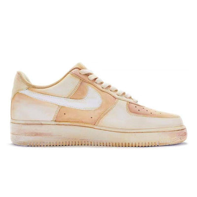 [Custom Men's desert rice chestnut]  Air Force 1 Skateboarding Shoes Men