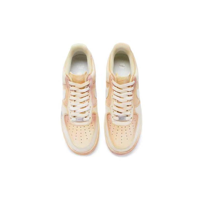[Custom Men's desert rice chestnut]  Air Force 1 Skateboarding Shoes Men