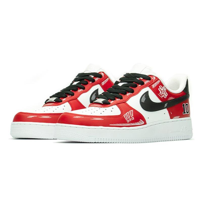[Custom AF1 Men's Sakuragi Hanamichi]  Air Force 1 Skateboarding Shoes Men